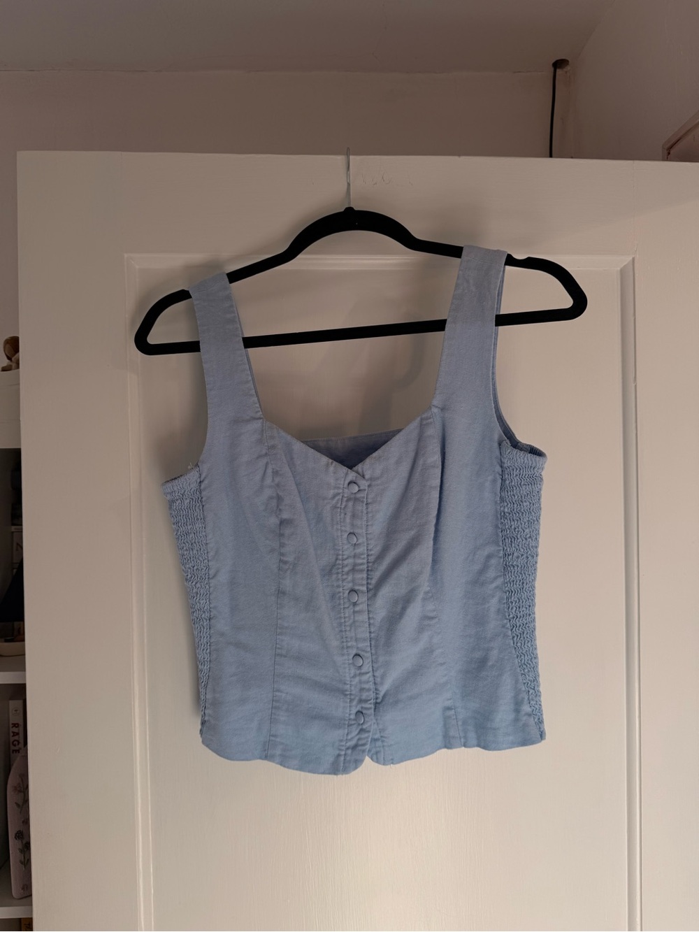 Linen blend top - Picture 3 of 6